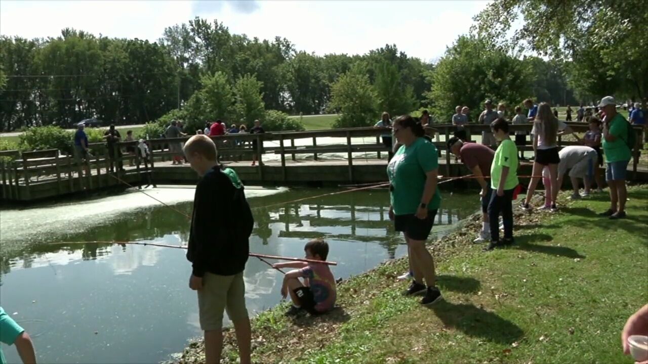 Fishing derby in Saint Marys helps kids with developmental disabilities have fun outdoors